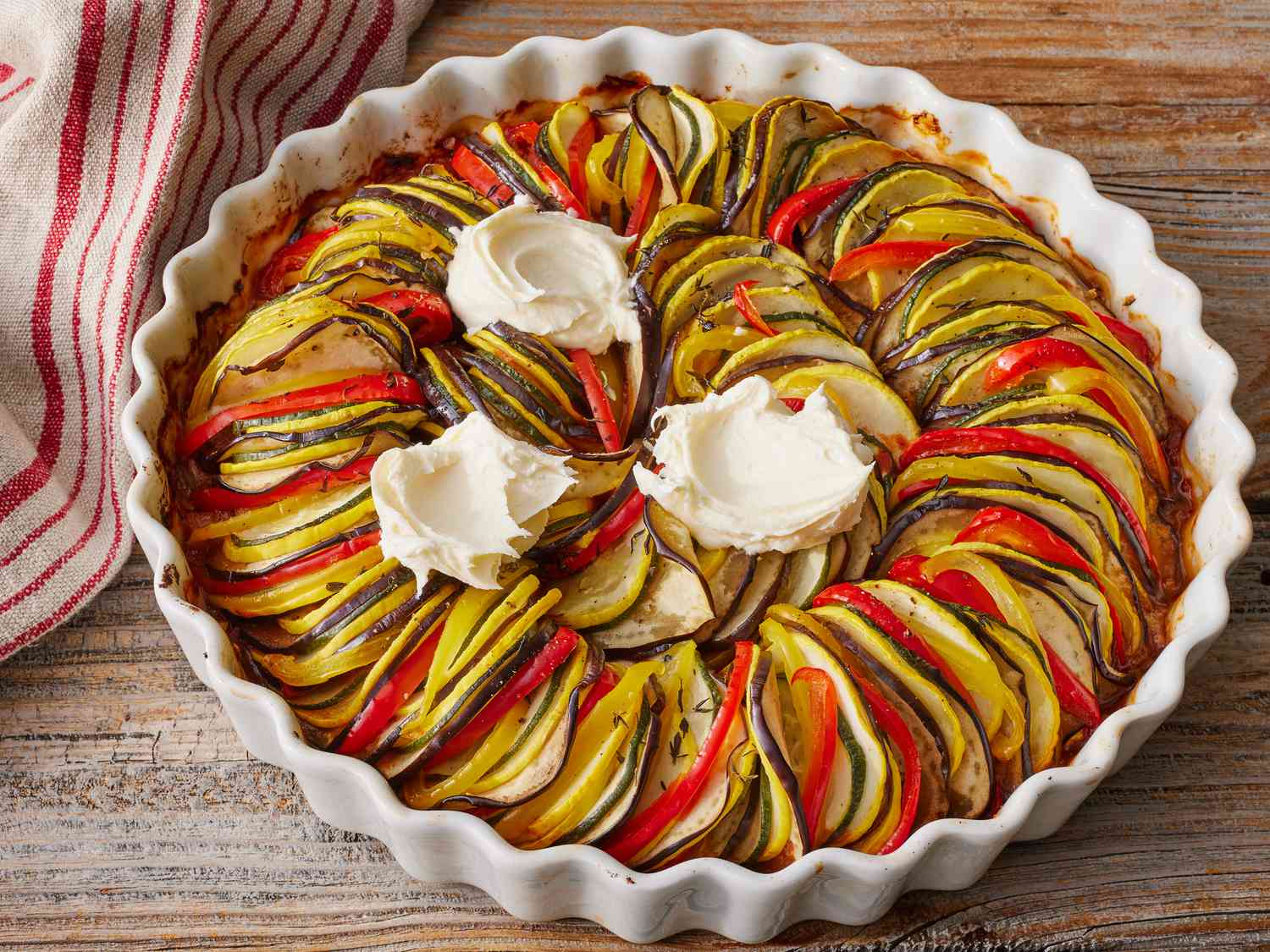 Ratatouille – Classic vegetable medley – Traditional French cuisine