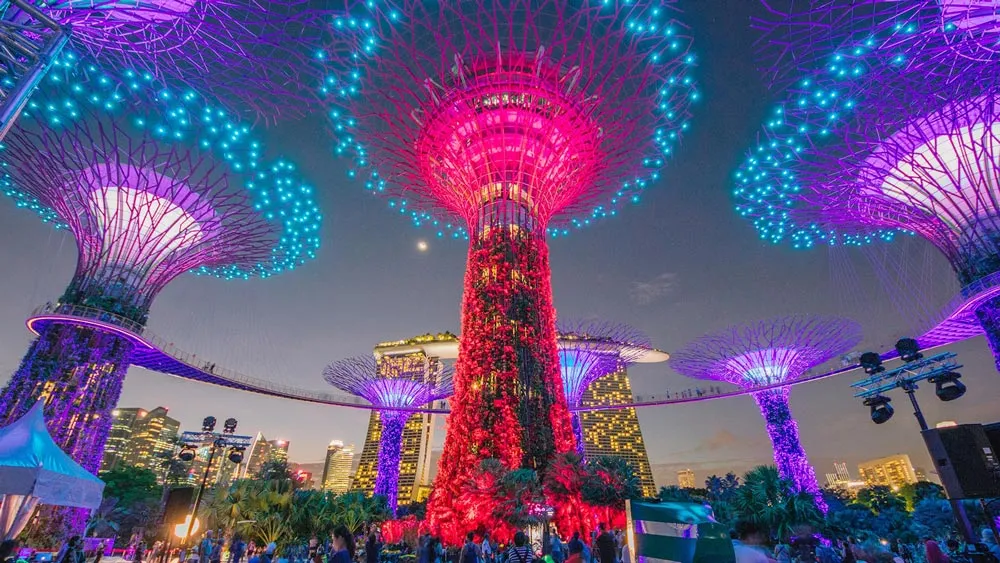 Gardens by the Bay – Supertree spectacle